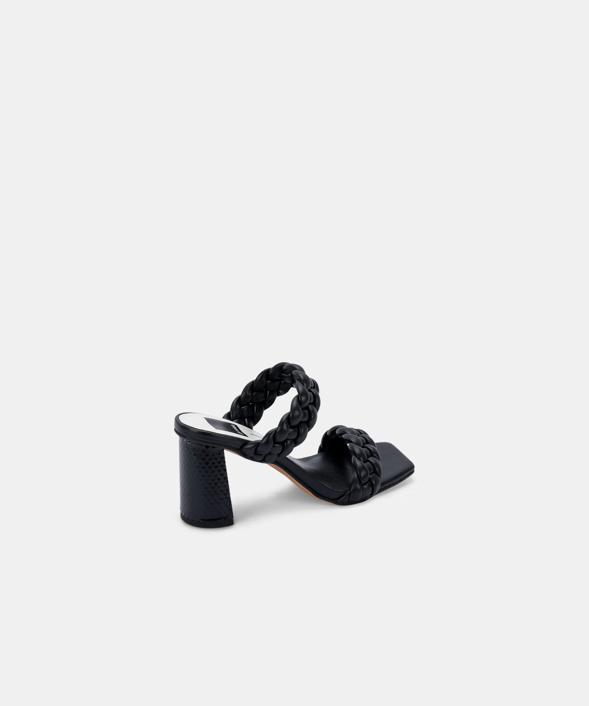 PAILY WIDE HEELS BLACK STELLA - re:vita