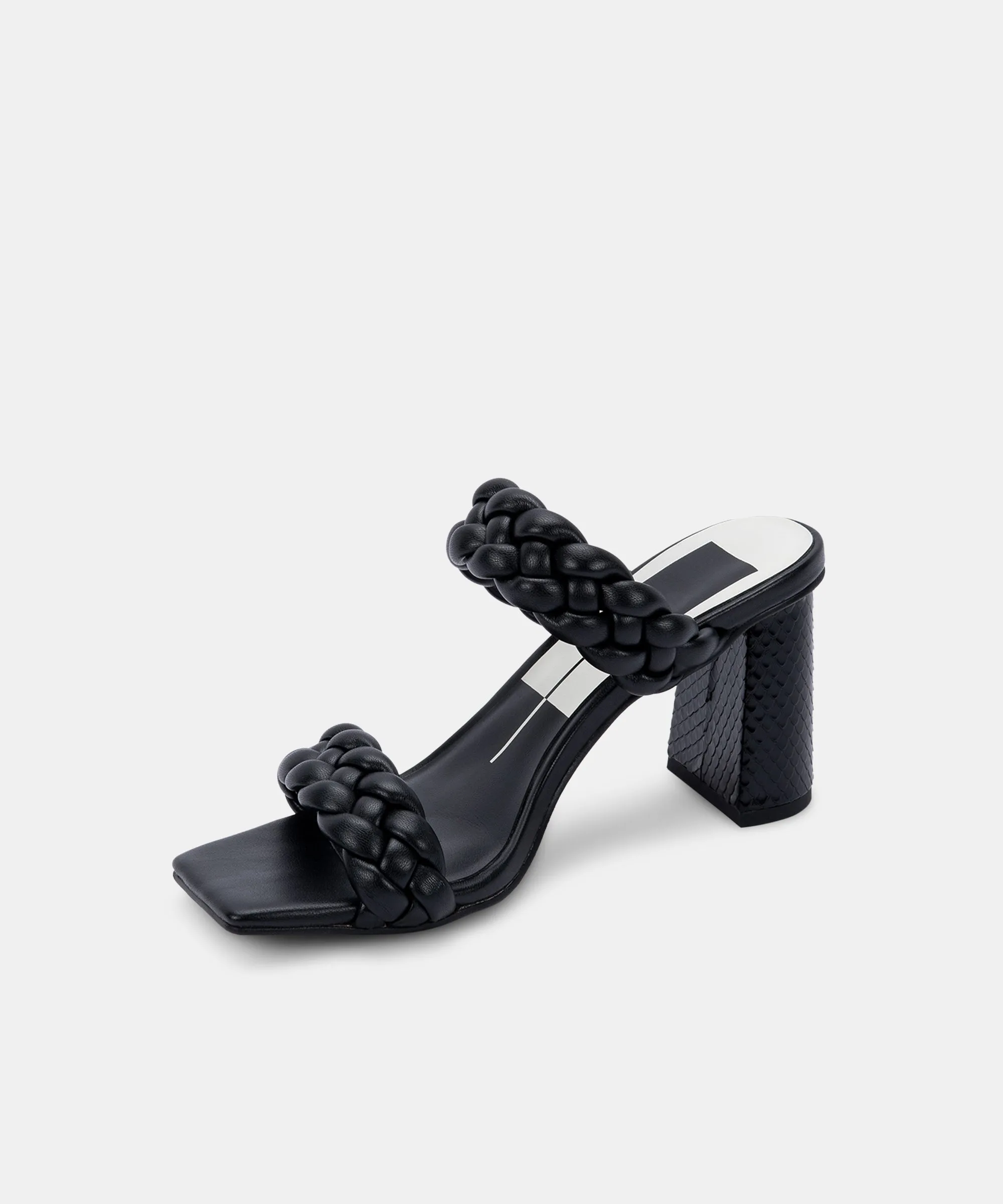 PAILY WIDE HEELS BLACK STELLA - re:vita