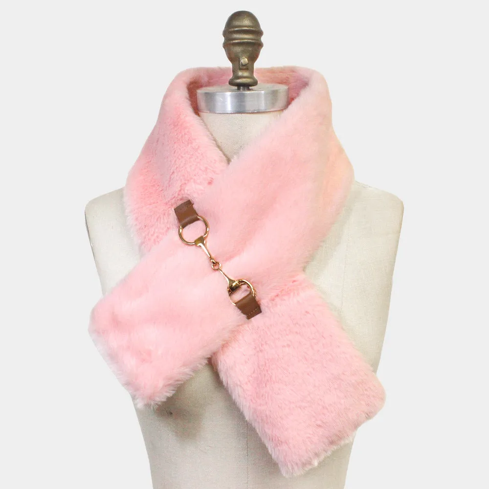 Pink Ascot Scarf