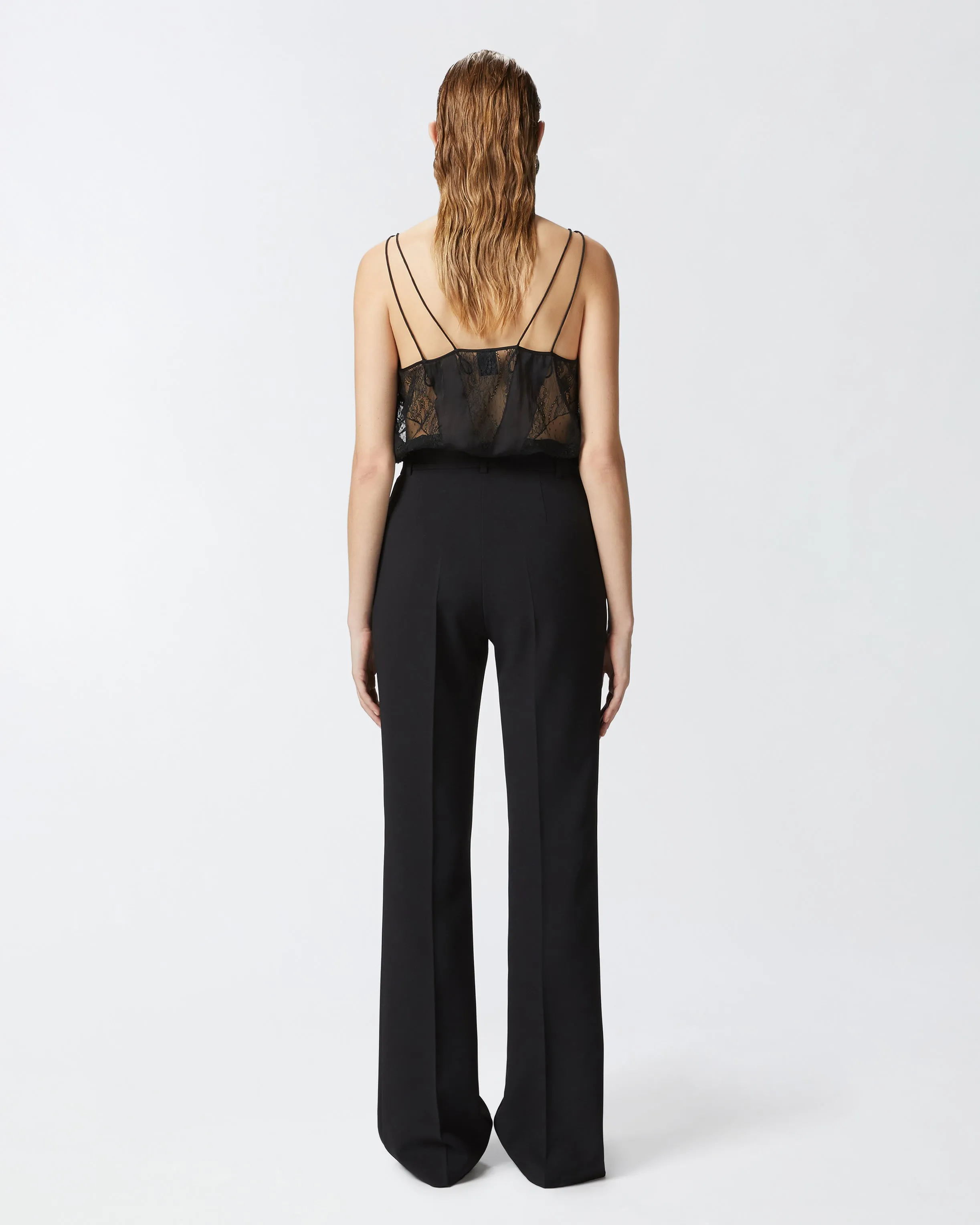 Pinko Crepe Flare Trouser