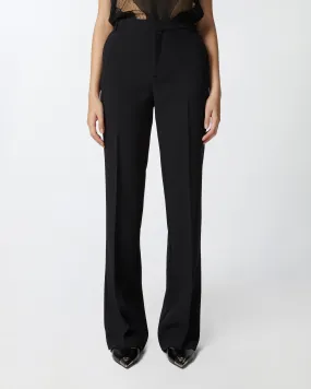 Pinko Crepe Flare Trouser