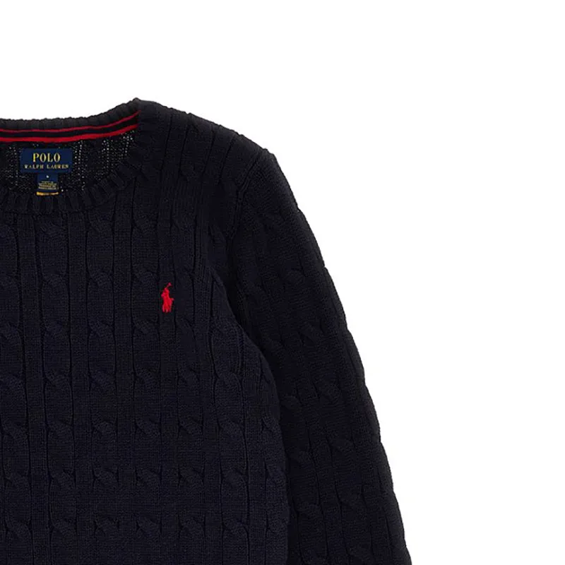 POLO RALPH LAUREN Logo Embroidery Sweater