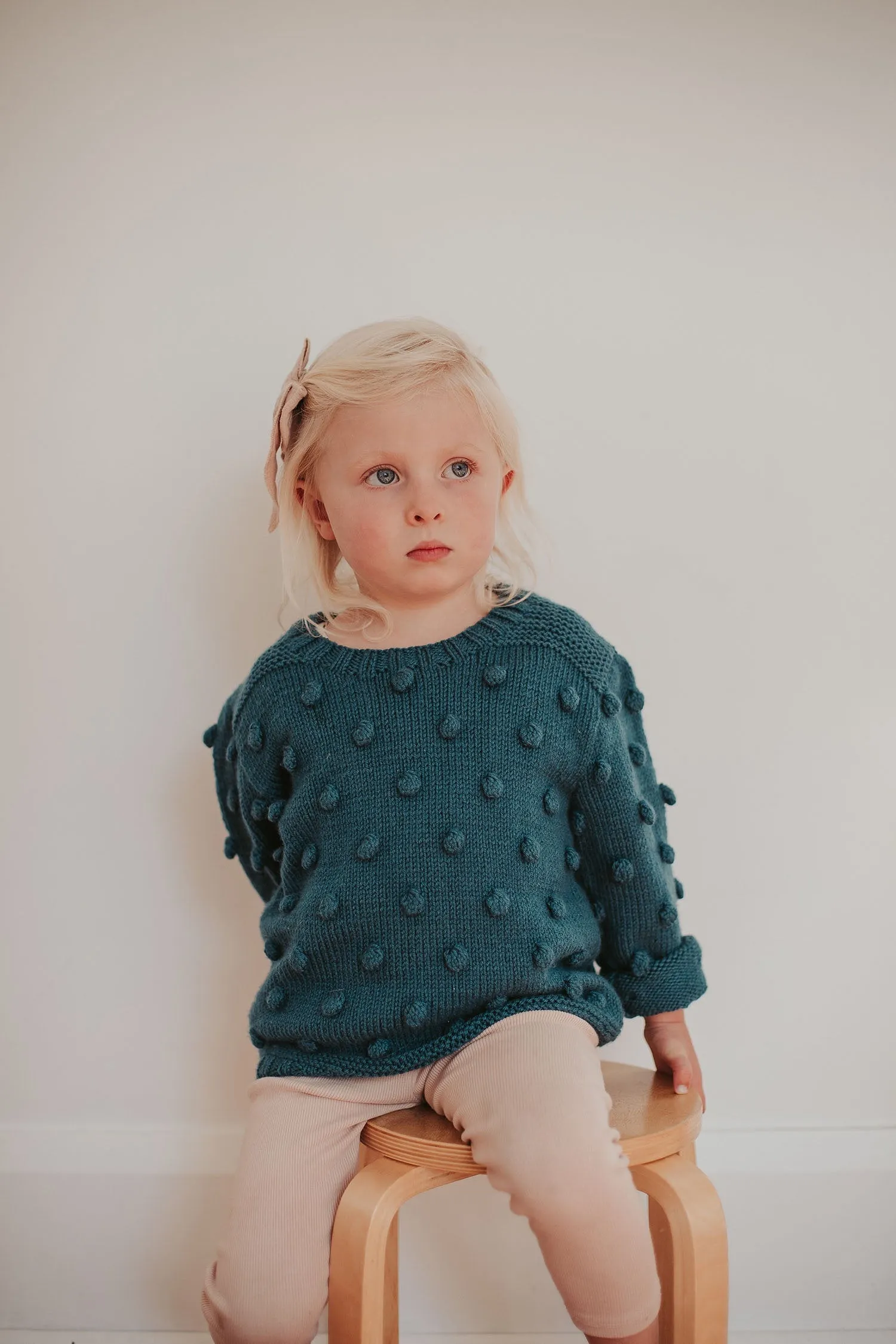 Popcorn Jersey Knitting Pattern (AGES 1-10 YEARS)