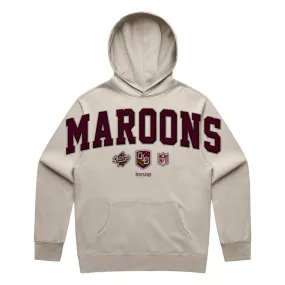 QLD Maroons Oversize Print Relax Hoodie