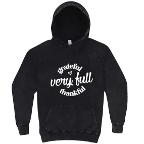 "Grateful, Very Full, Thankful" hoodie