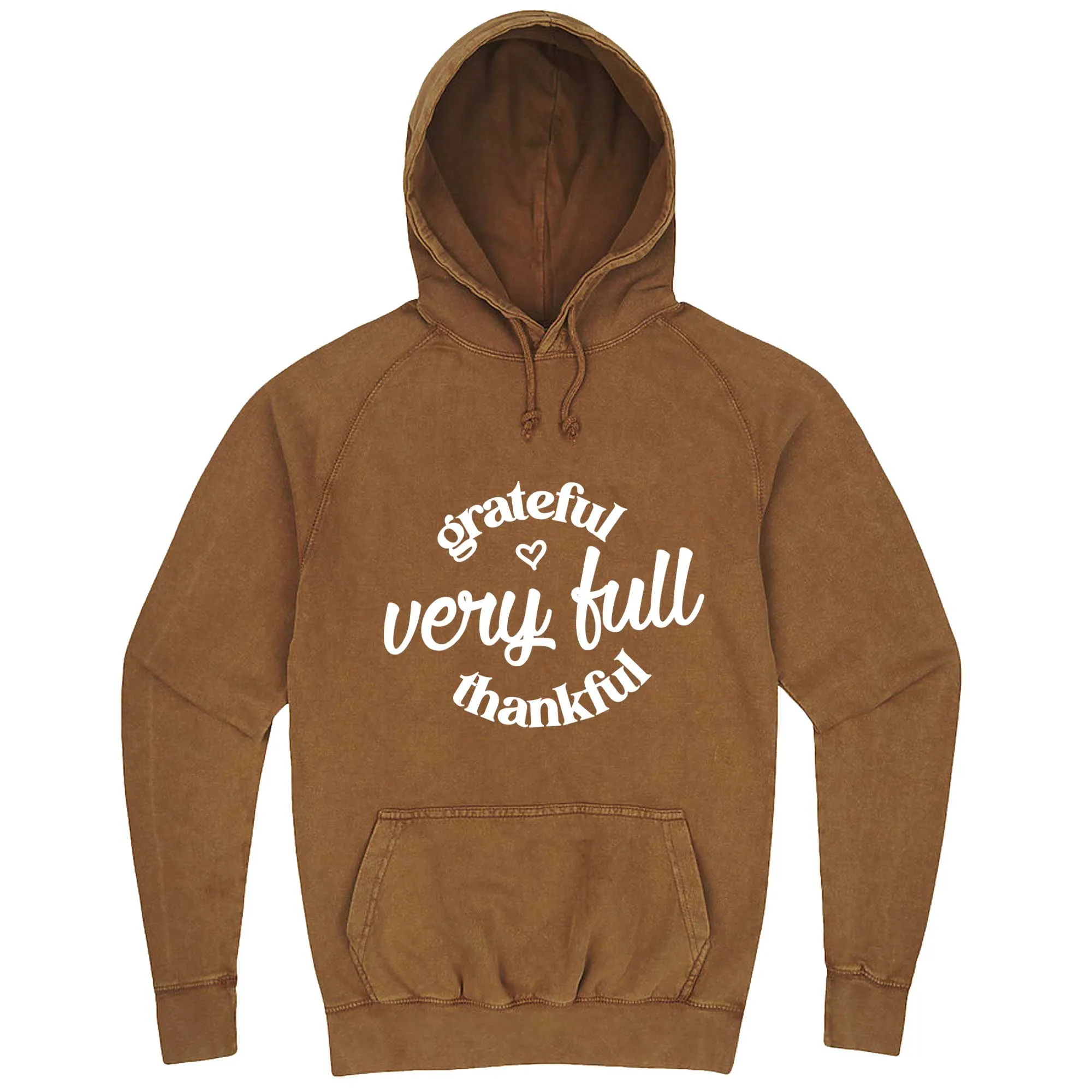 "Grateful, Very Full, Thankful" hoodie