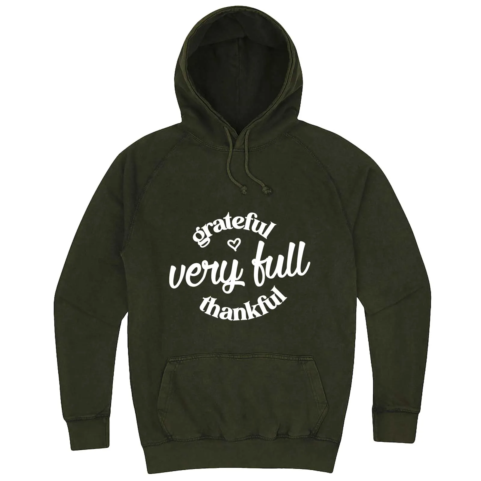 "Grateful, Very Full, Thankful" hoodie