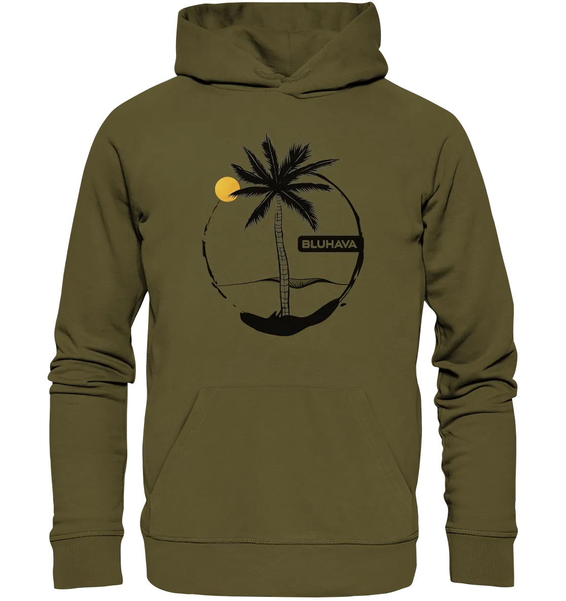 "GrungeLine Beautiful Place" - Unisex Premium Organic Hoodie