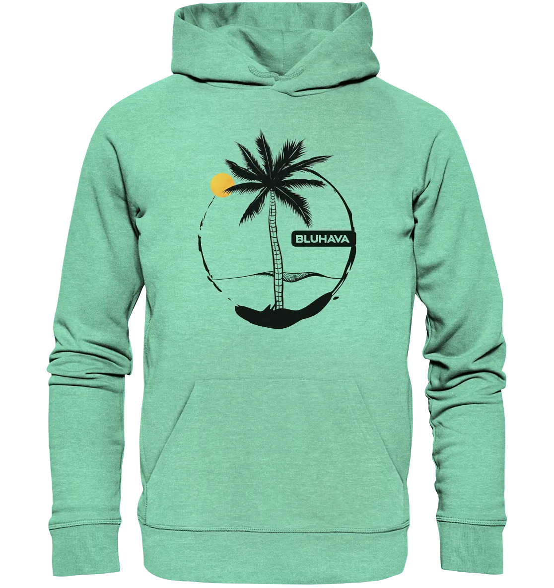 "GrungeLine Beautiful Place" - Unisex Premium Organic Hoodie