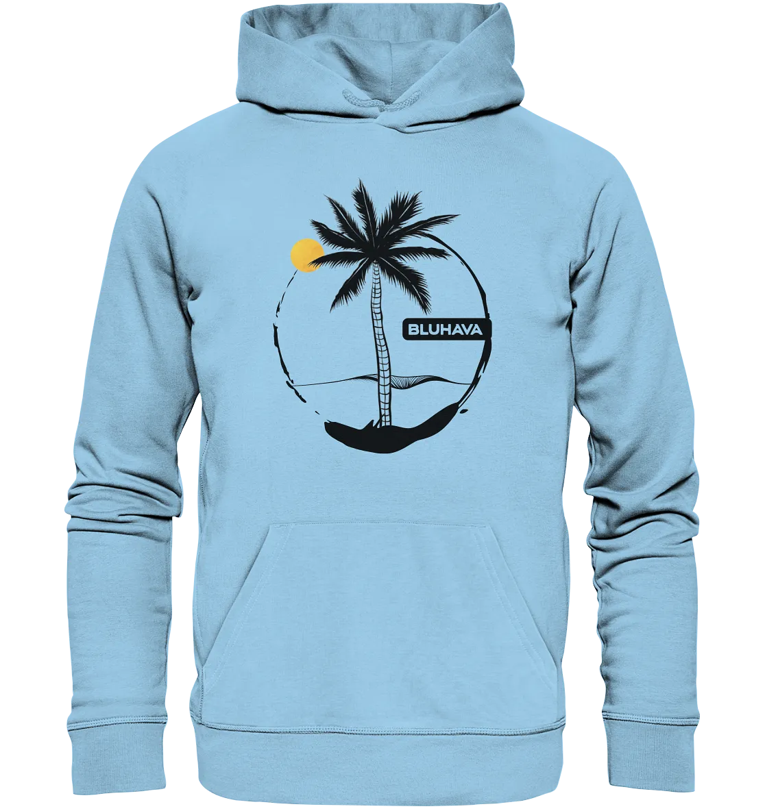 "GrungeLine Beautiful Place" - Unisex Premium Organic Hoodie