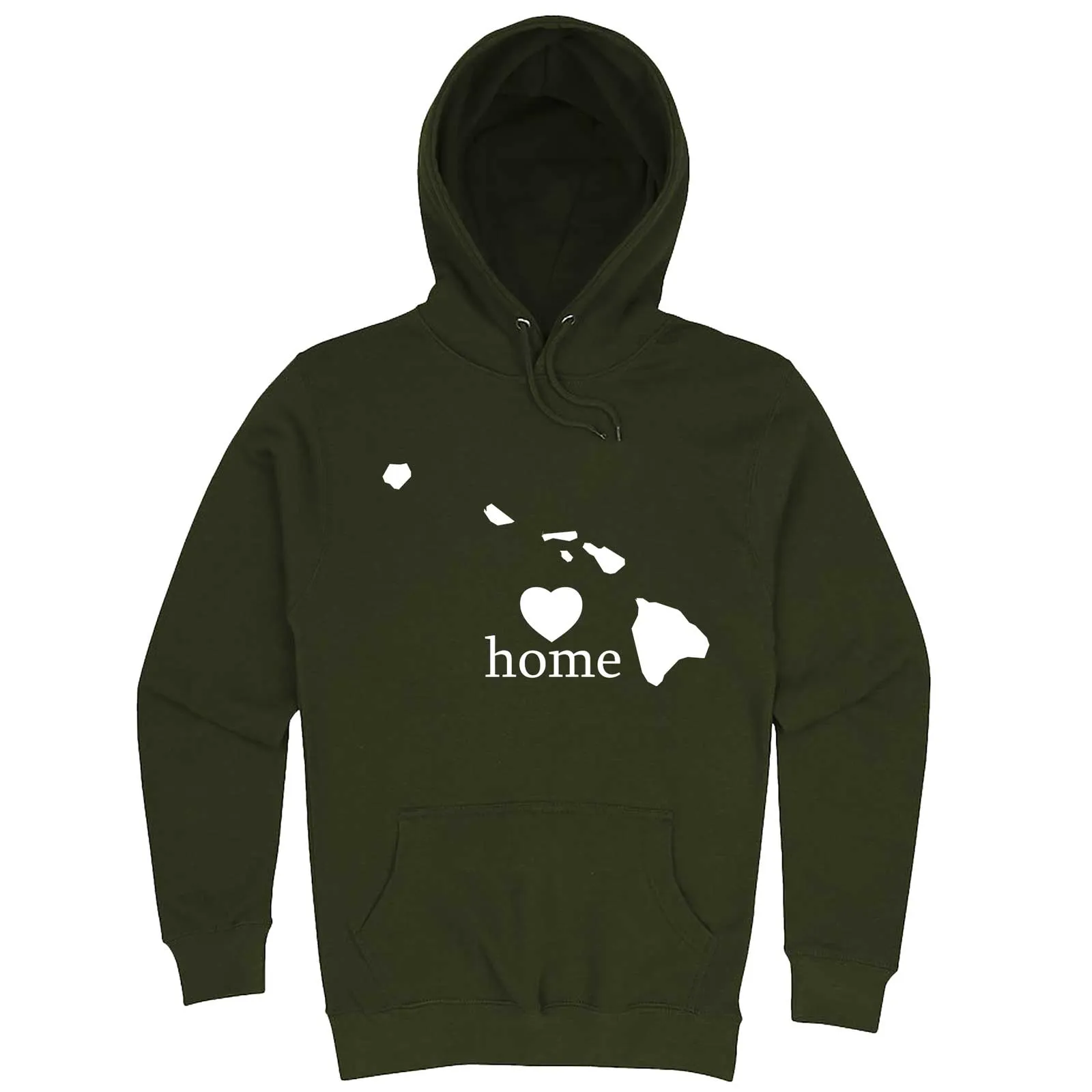 "Hawaii Home State Pride, Pink" hoodie