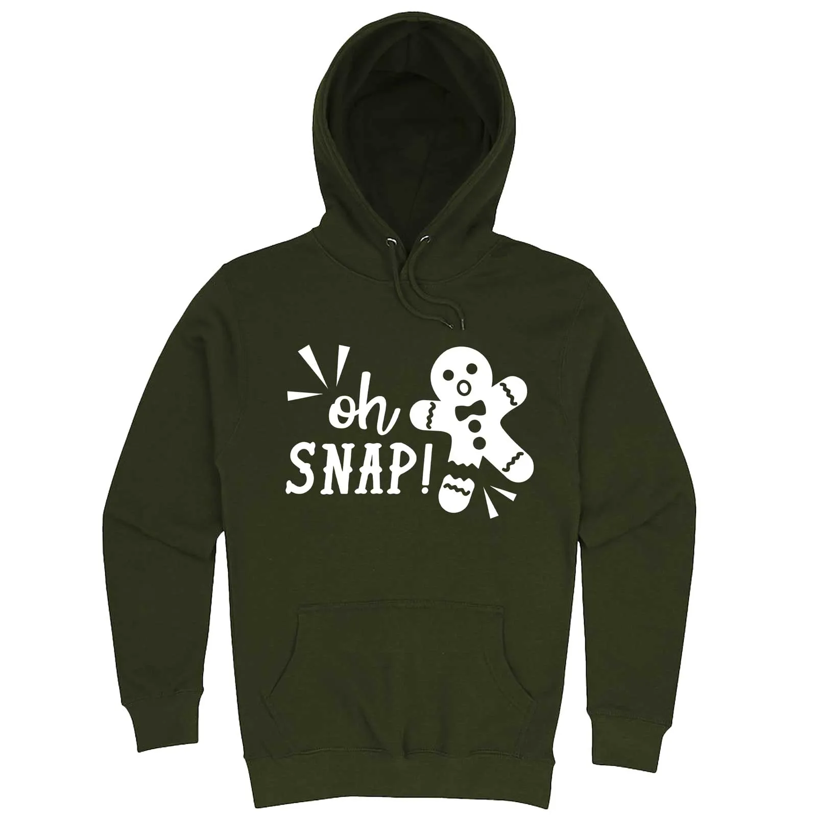 "Oh Snap Gingerbread Man" hoodie