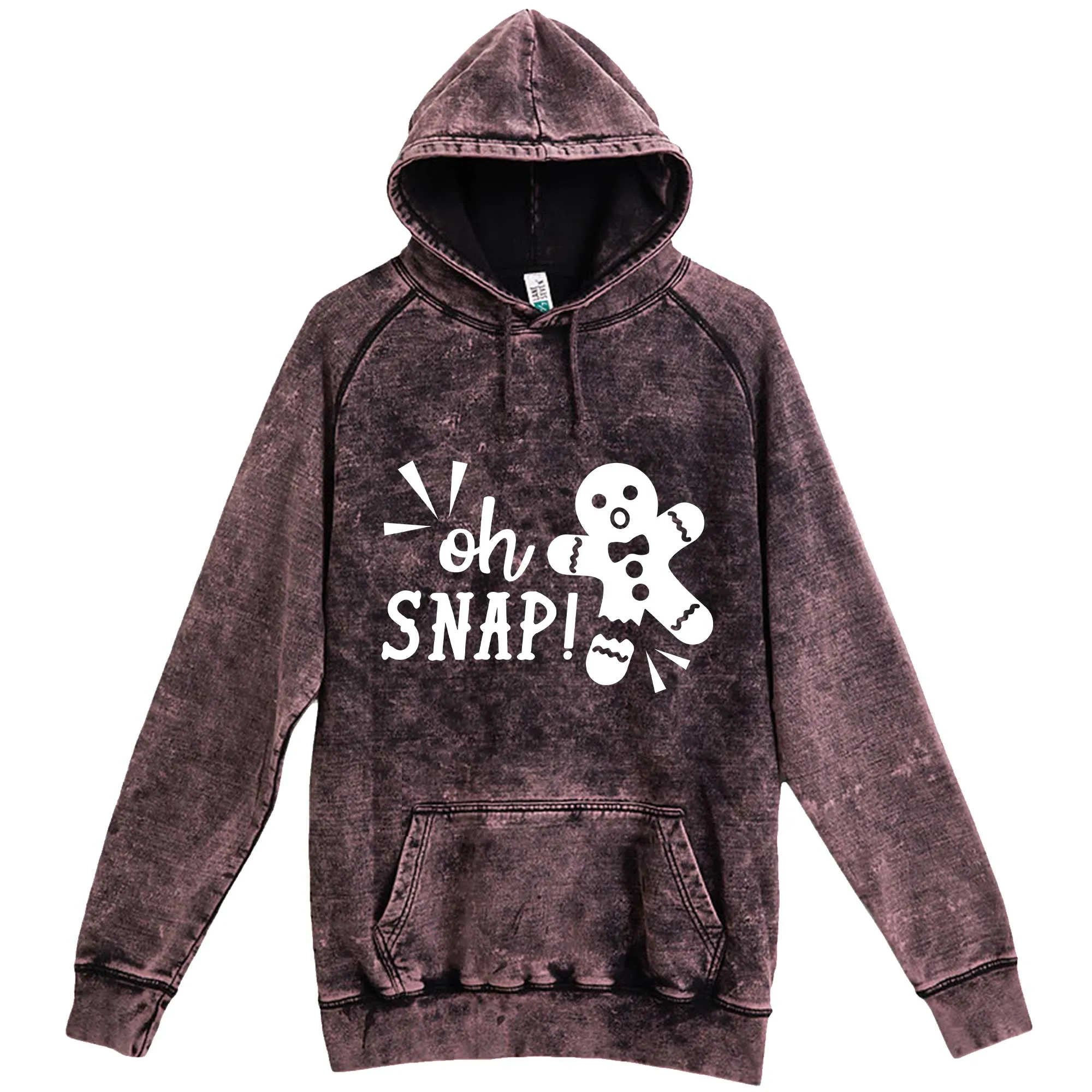 "Oh Snap Gingerbread Man" hoodie