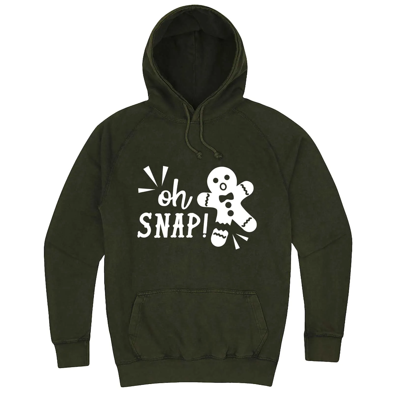 "Oh Snap Gingerbread Man" hoodie