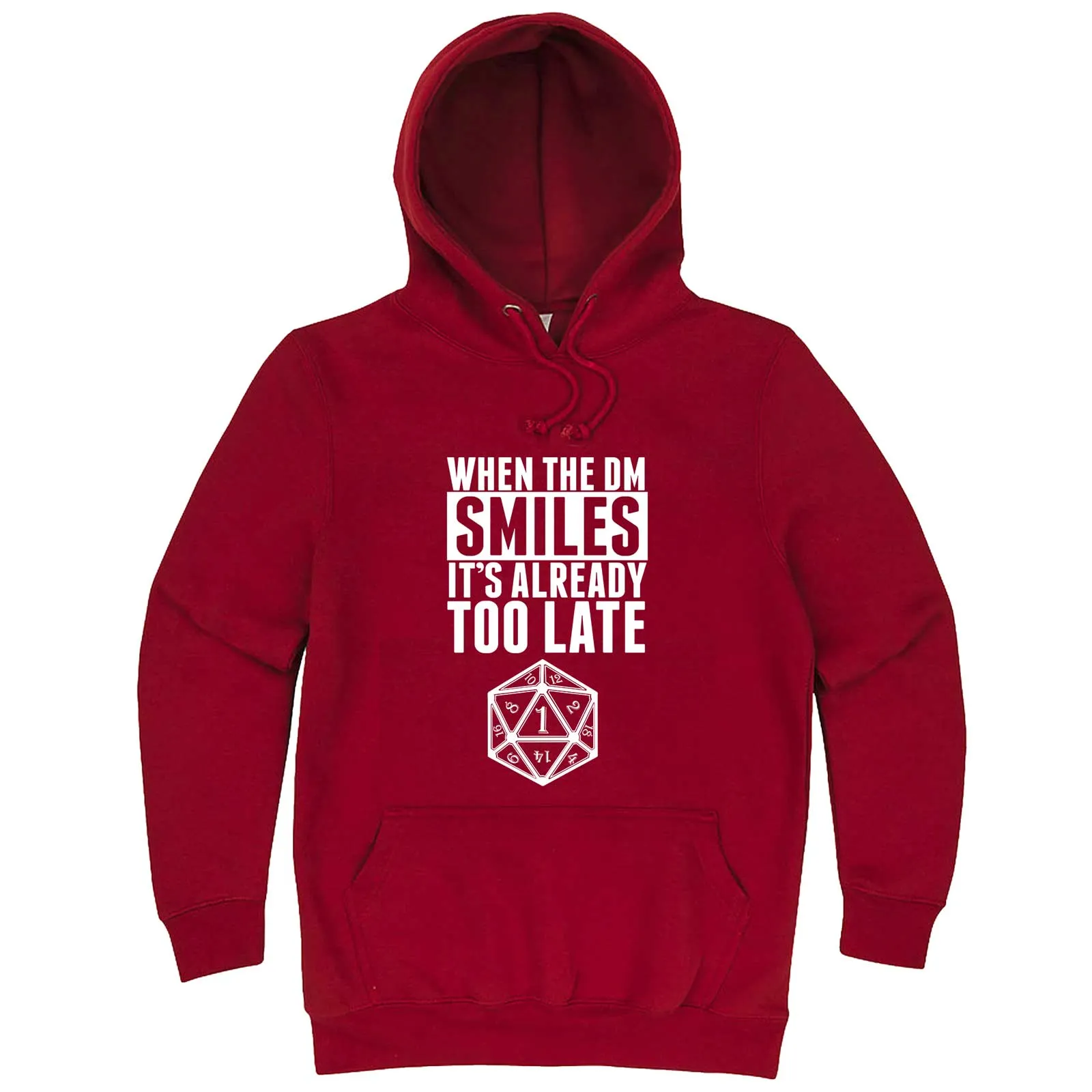 "When the DM Smiles It's Already Too Late" hoodie