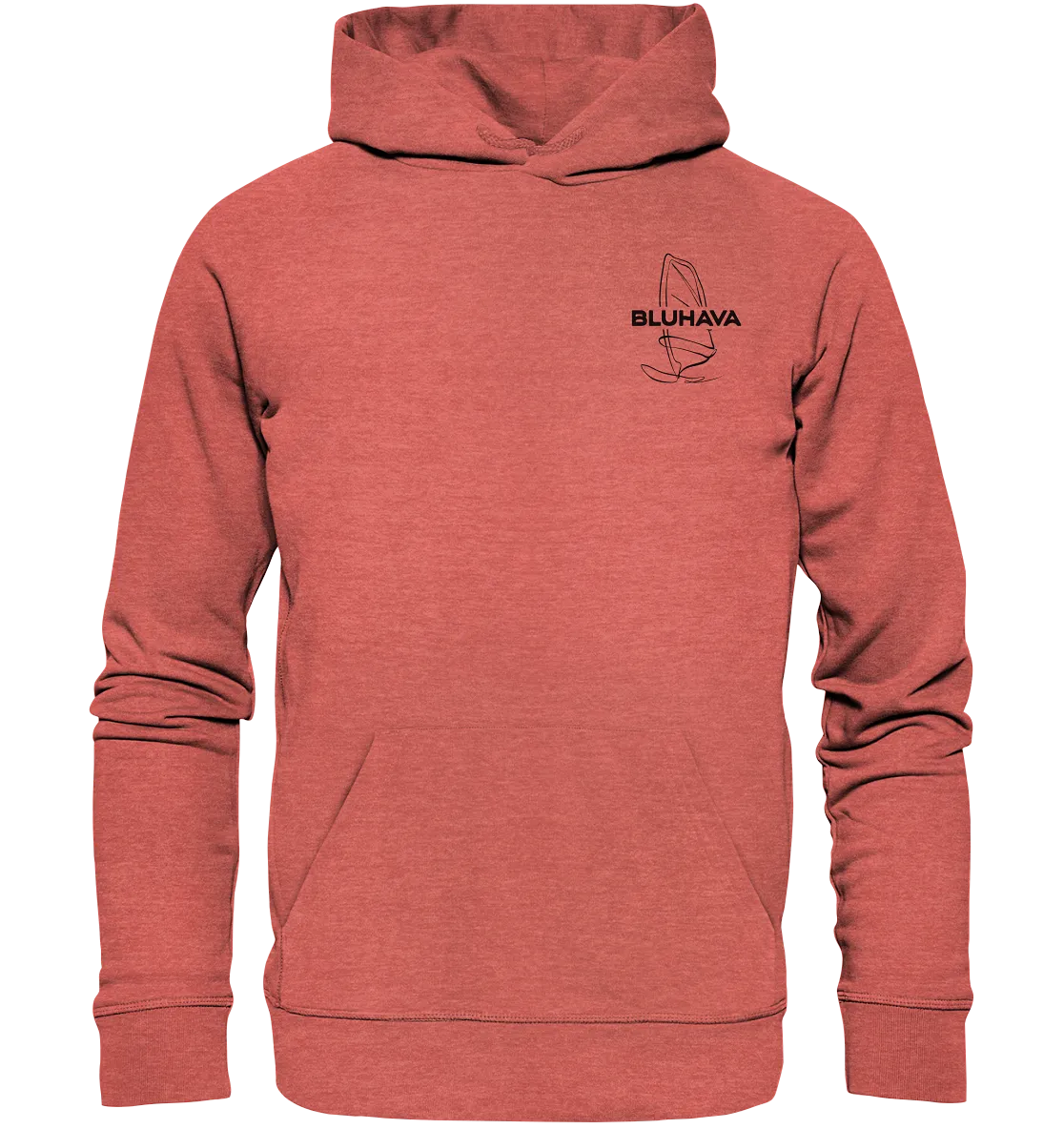 "Windsurf OneLiner" - Unisex Premium Organic Hoodie