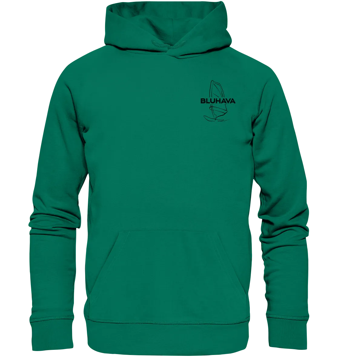 "Windsurf OneLiner" - Unisex Premium Organic Hoodie