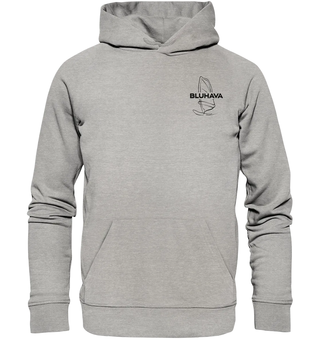 "Windsurf OneLiner" - Unisex Premium Organic Hoodie