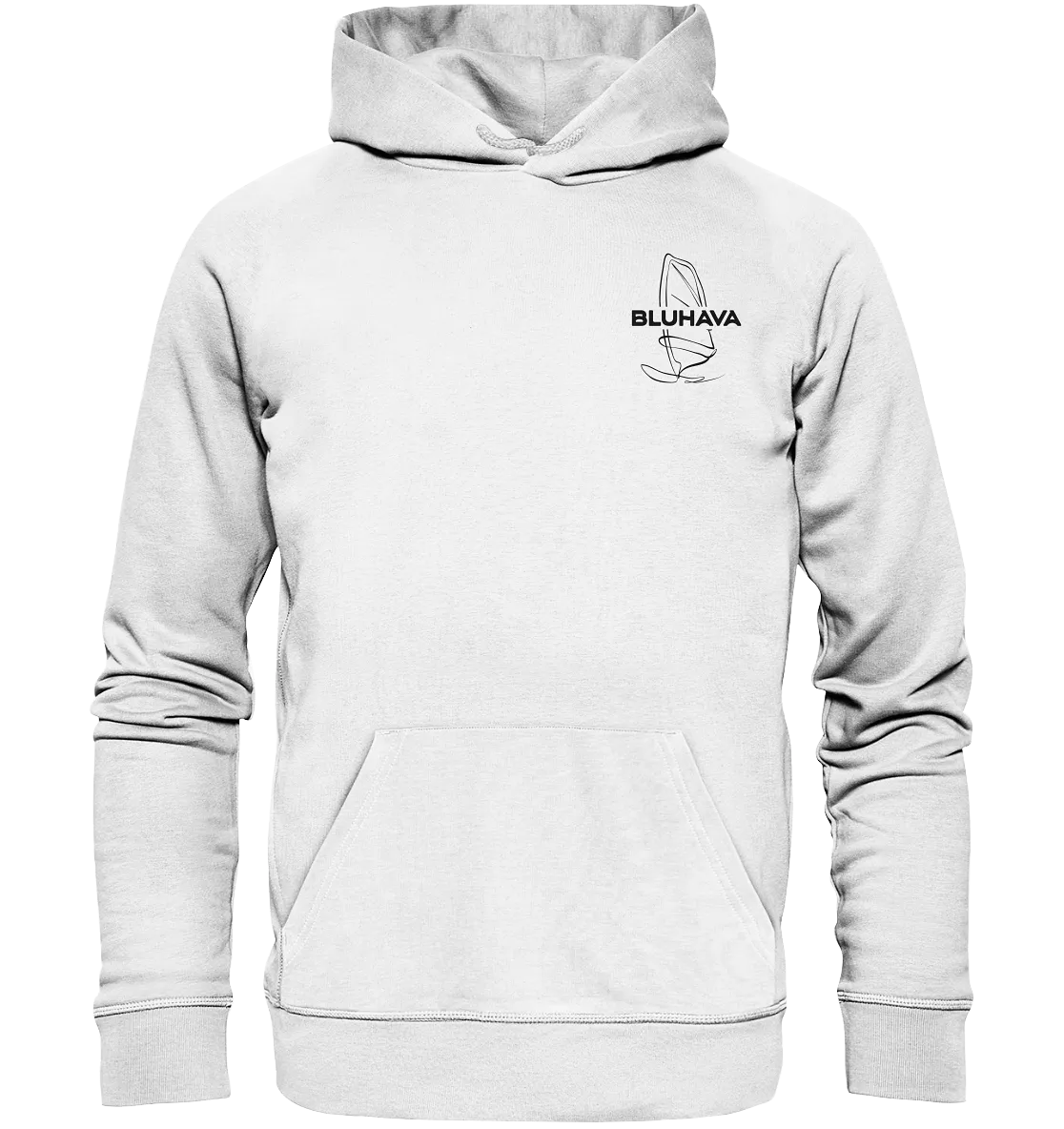 "Windsurf OneLiner" - Unisex Premium Organic Hoodie