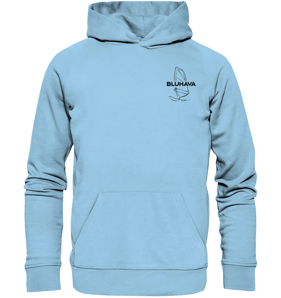 "Windsurf OneLiner" - Unisex Premium Organic Hoodie