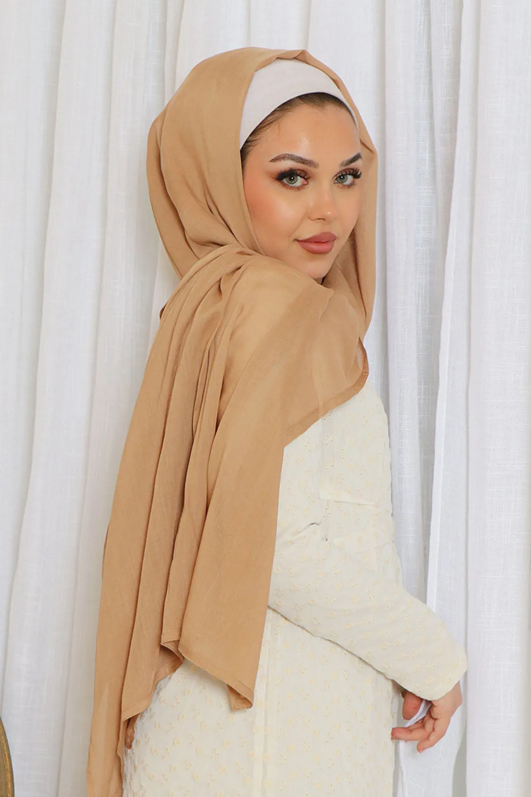 Rima Modal Scarf- Sand