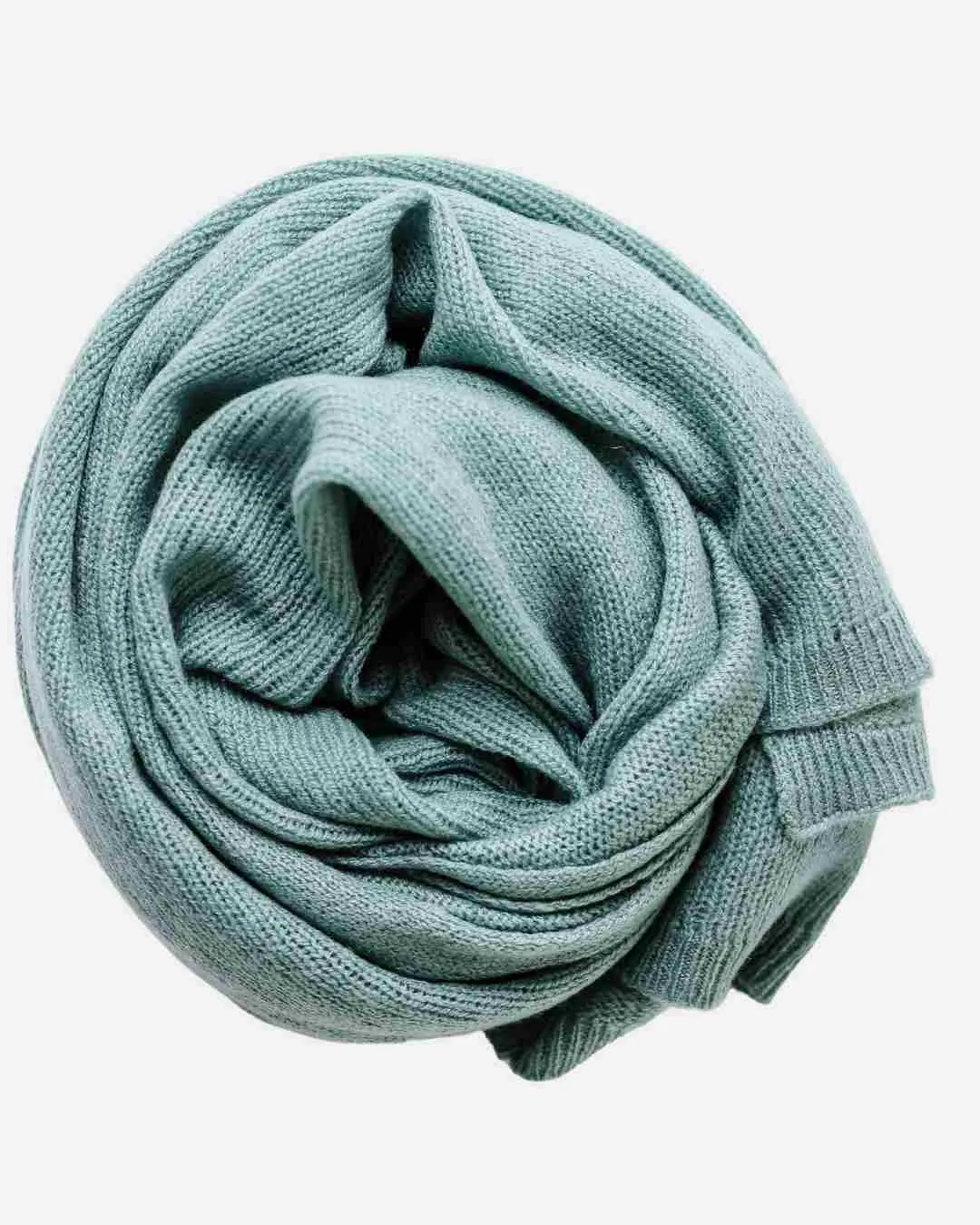 Sage Cashmere Featherlight Scarf Wrap