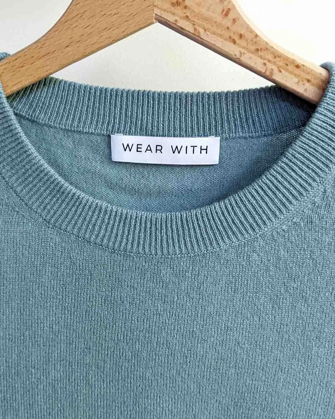 Sage Green Cashmere Sweater Jumper