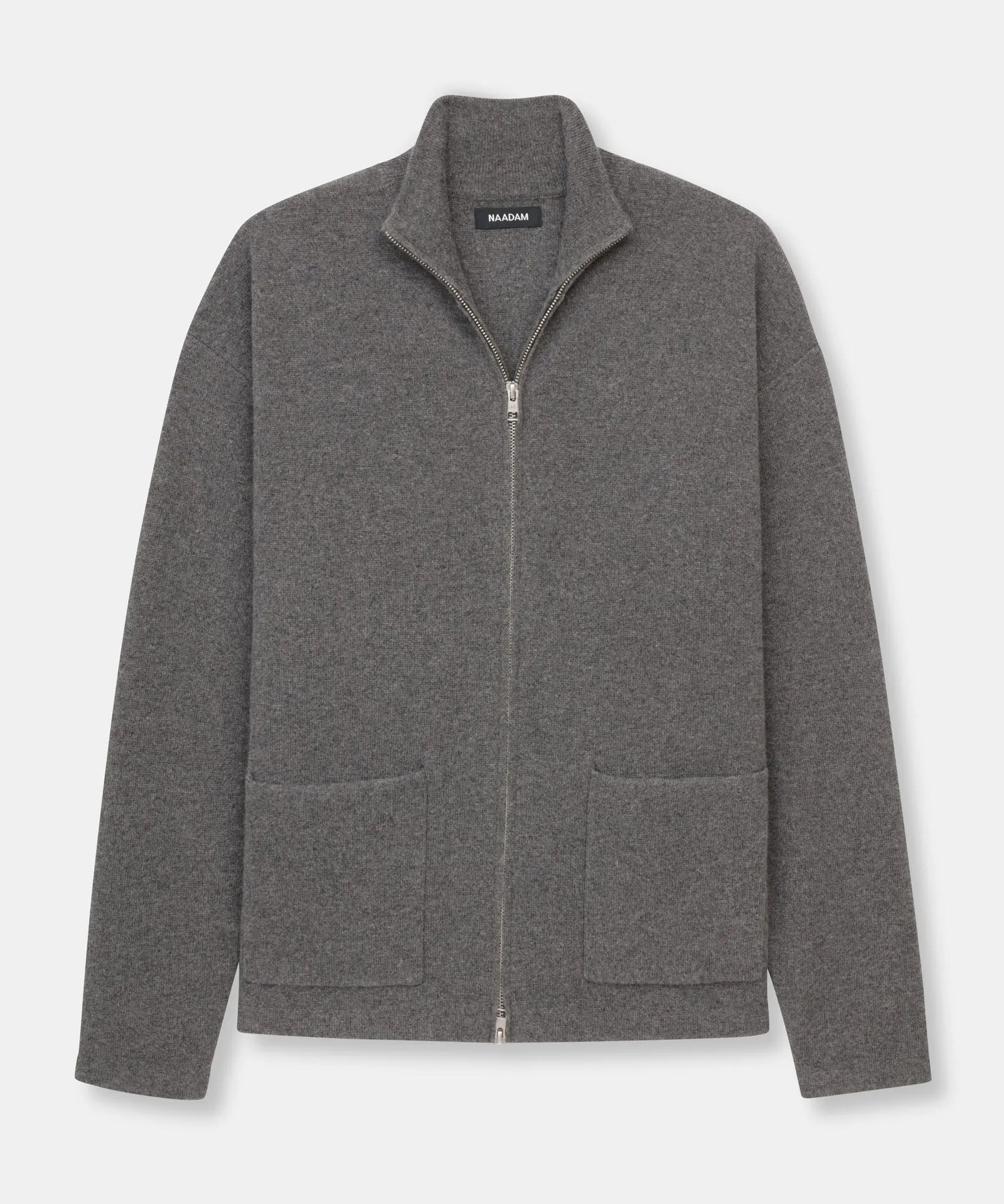 Signature Cashmere Zip-Up Sweater Jacket