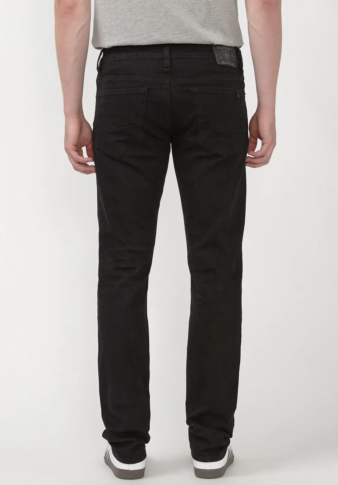 Slim Ash Men's Jeans in Black Coated - BM22047