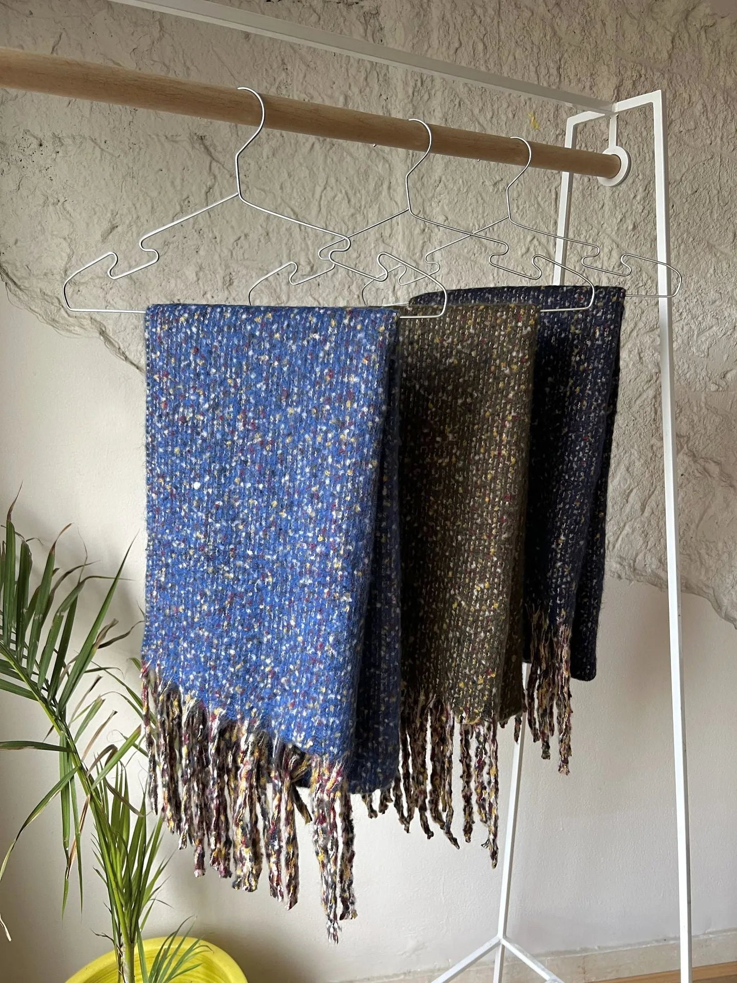 Sprinkled Winter Scarf Blue