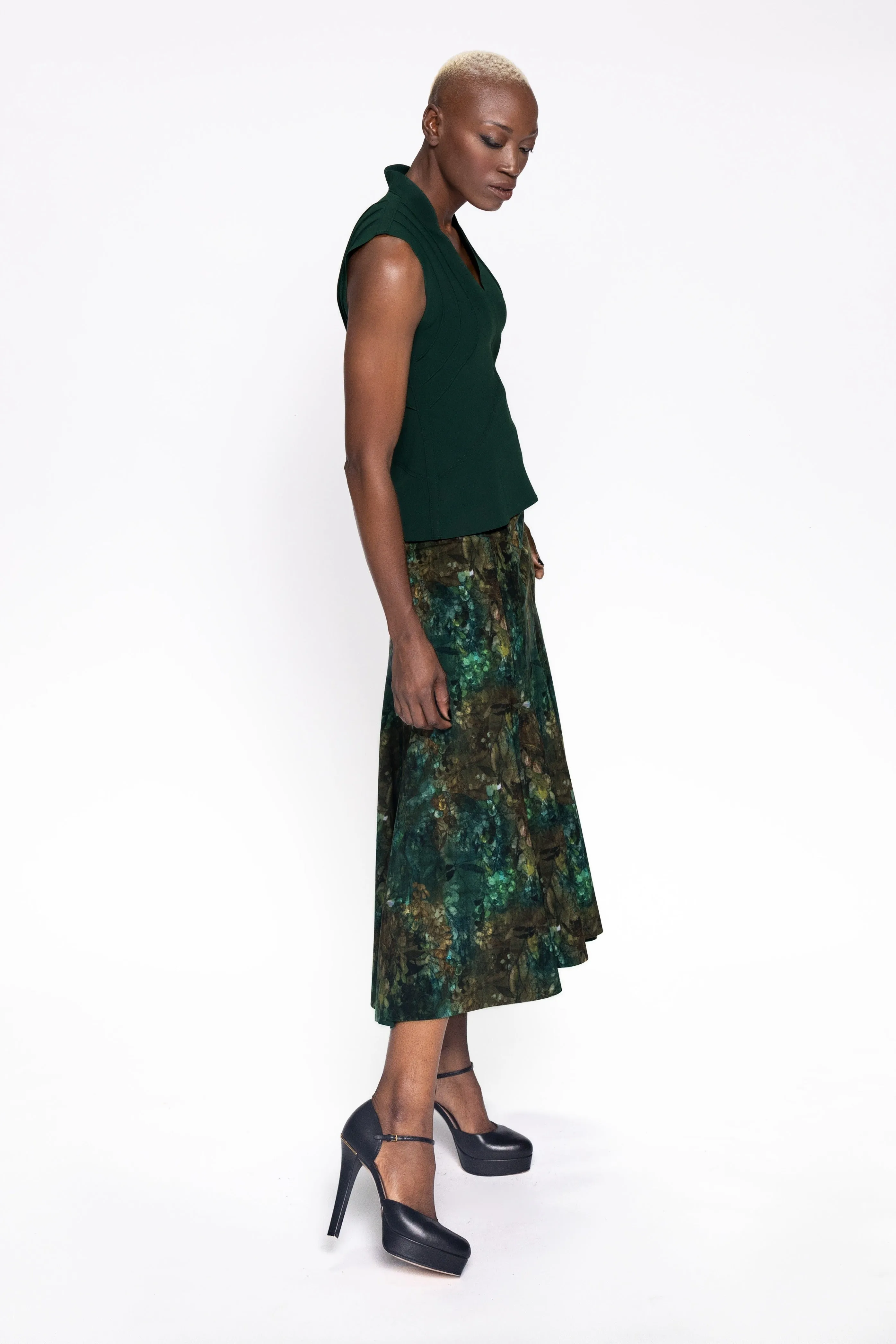 Stilka Skirt - Wildwood Print