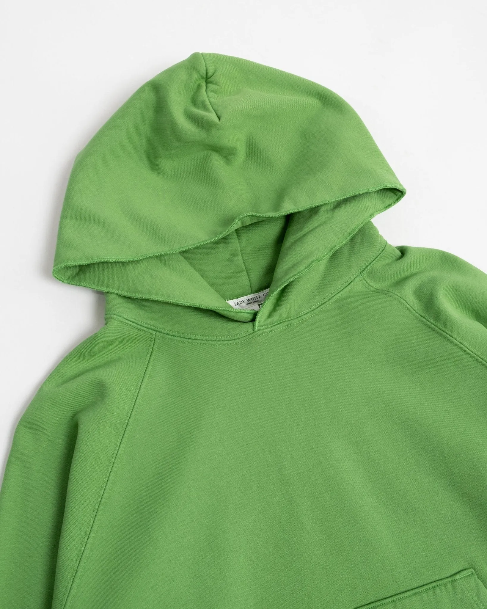 Super Weighted Hoodie Bright Green