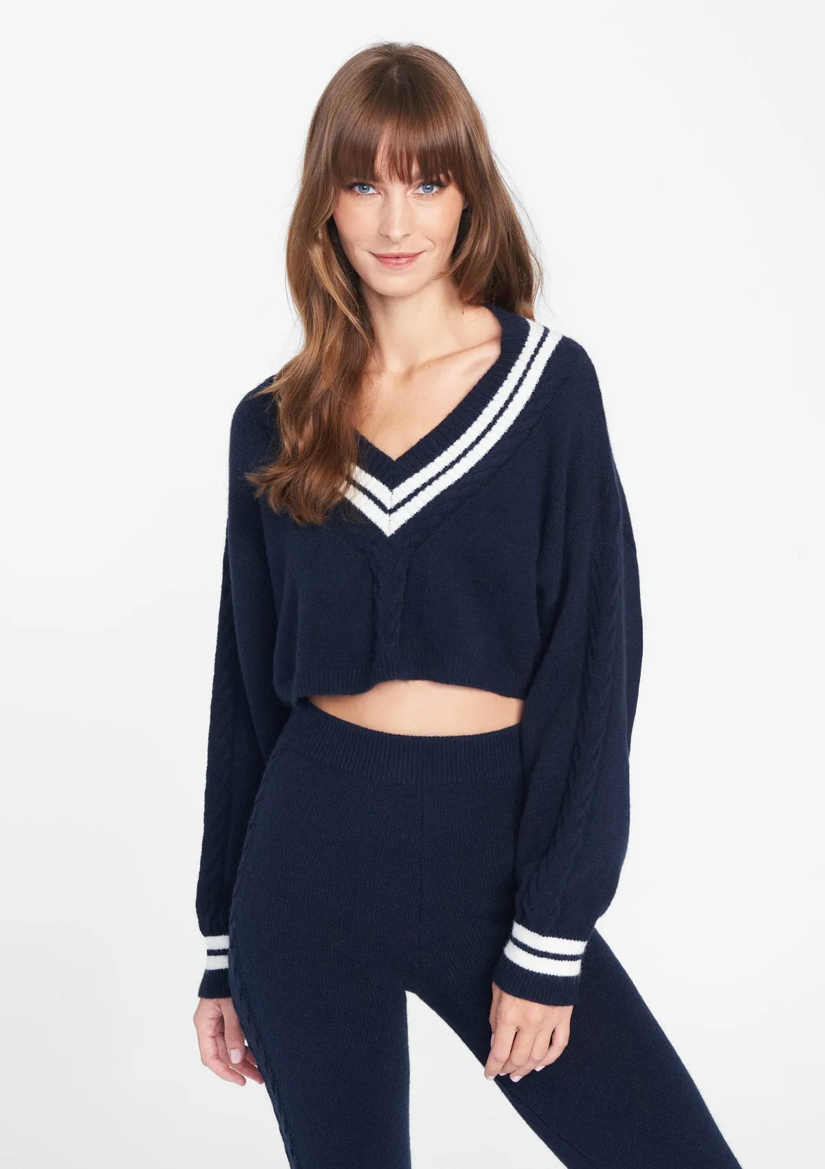 Tall Varsity Knit Sweater