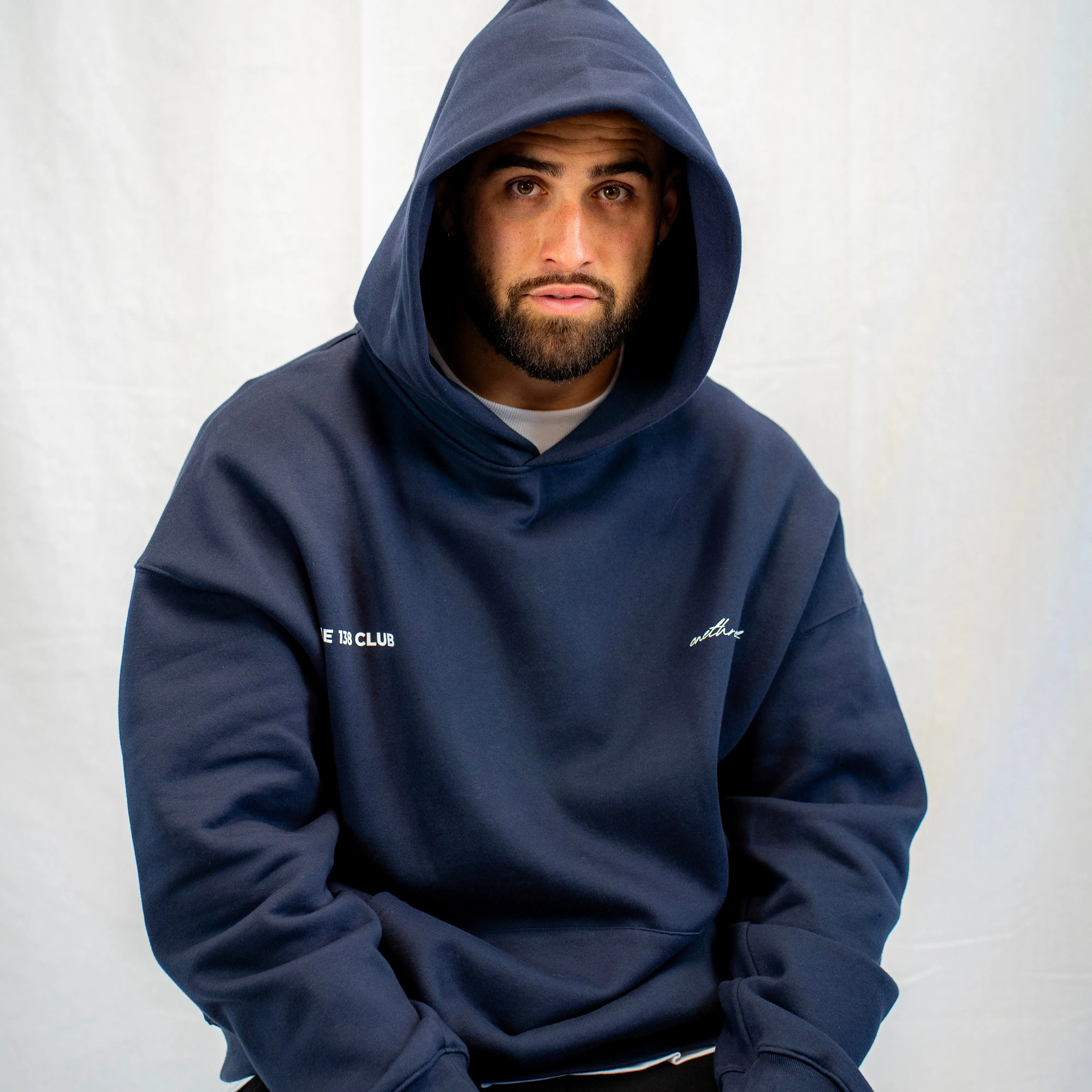 THE 138 CLUB HOODIE - NAVY