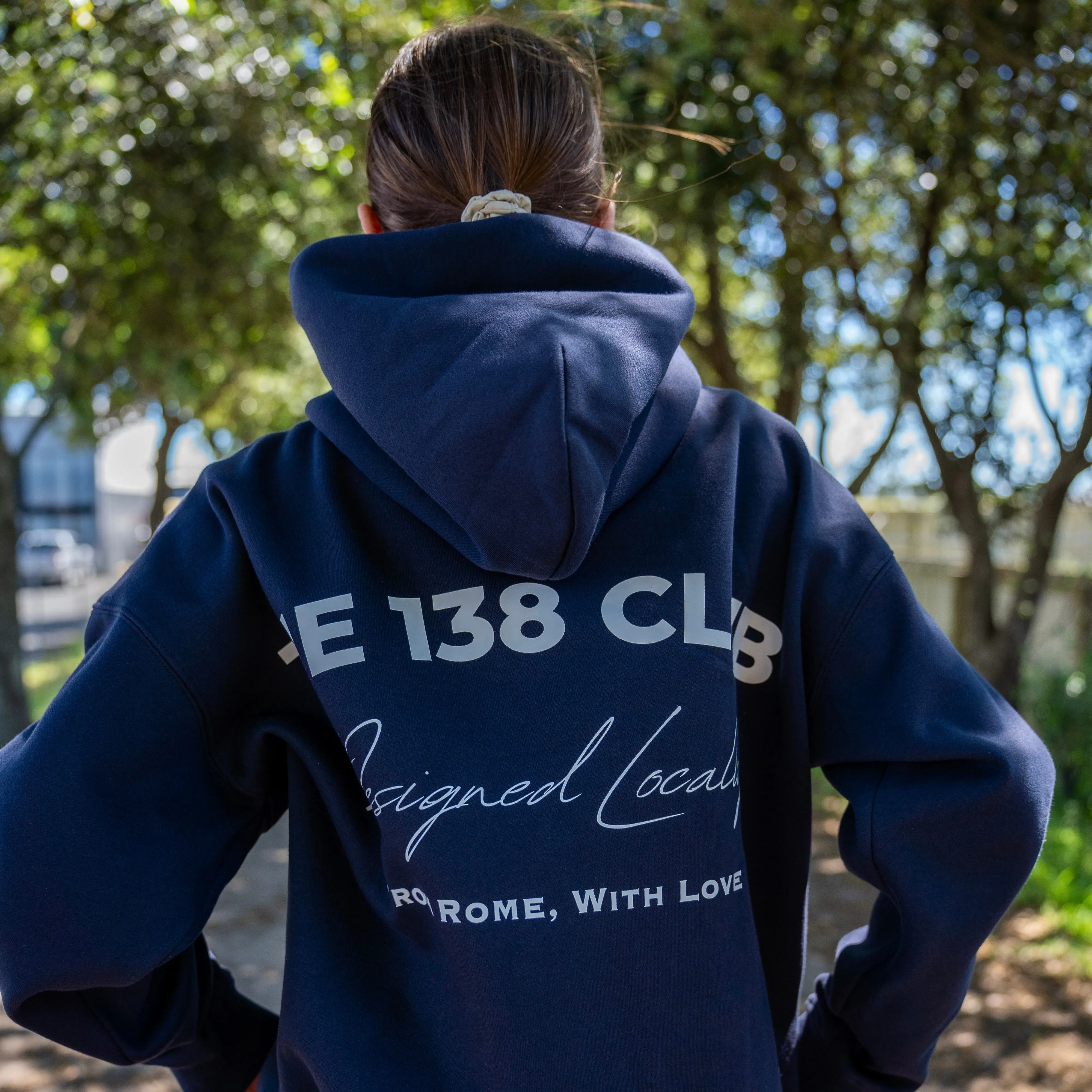 THE 138 CLUB HOODIE - NAVY