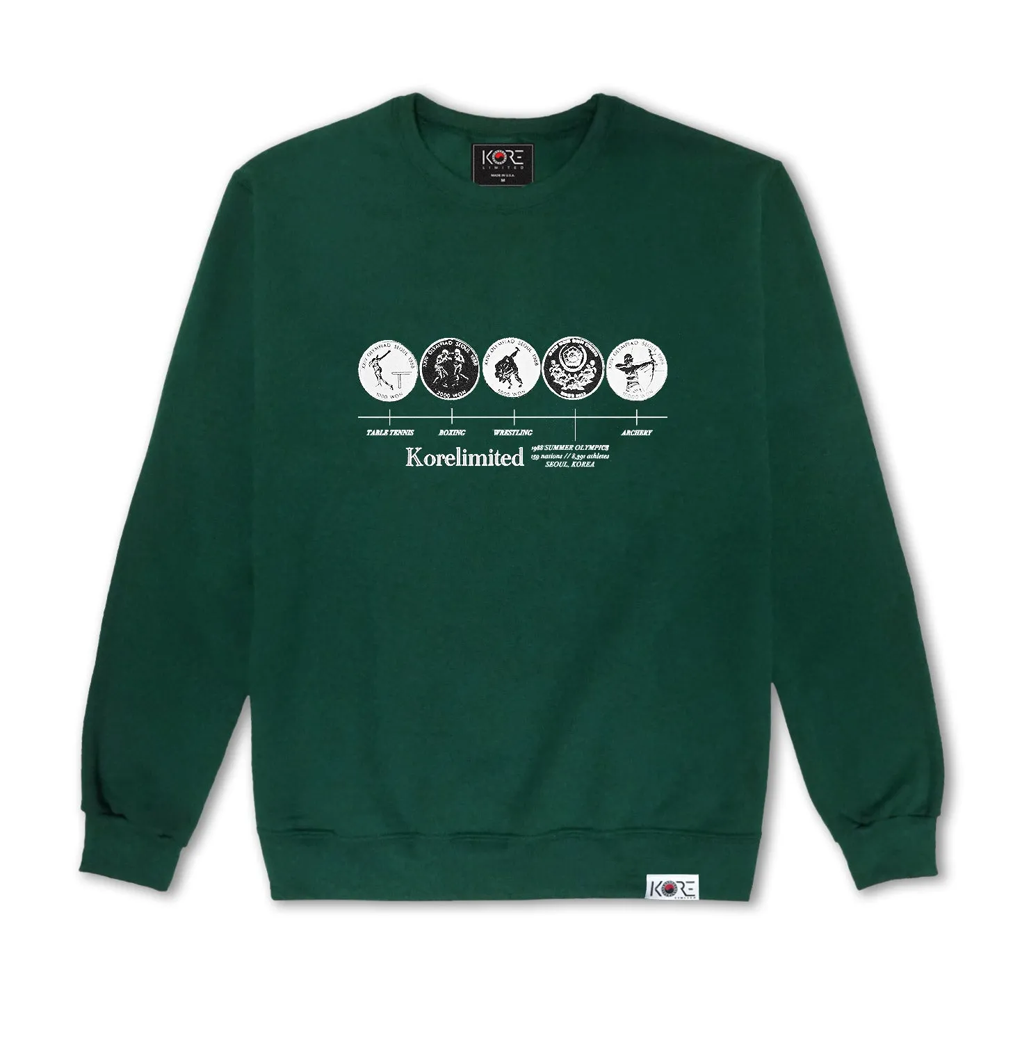 TIMELINE CREWNECK (GREEN)