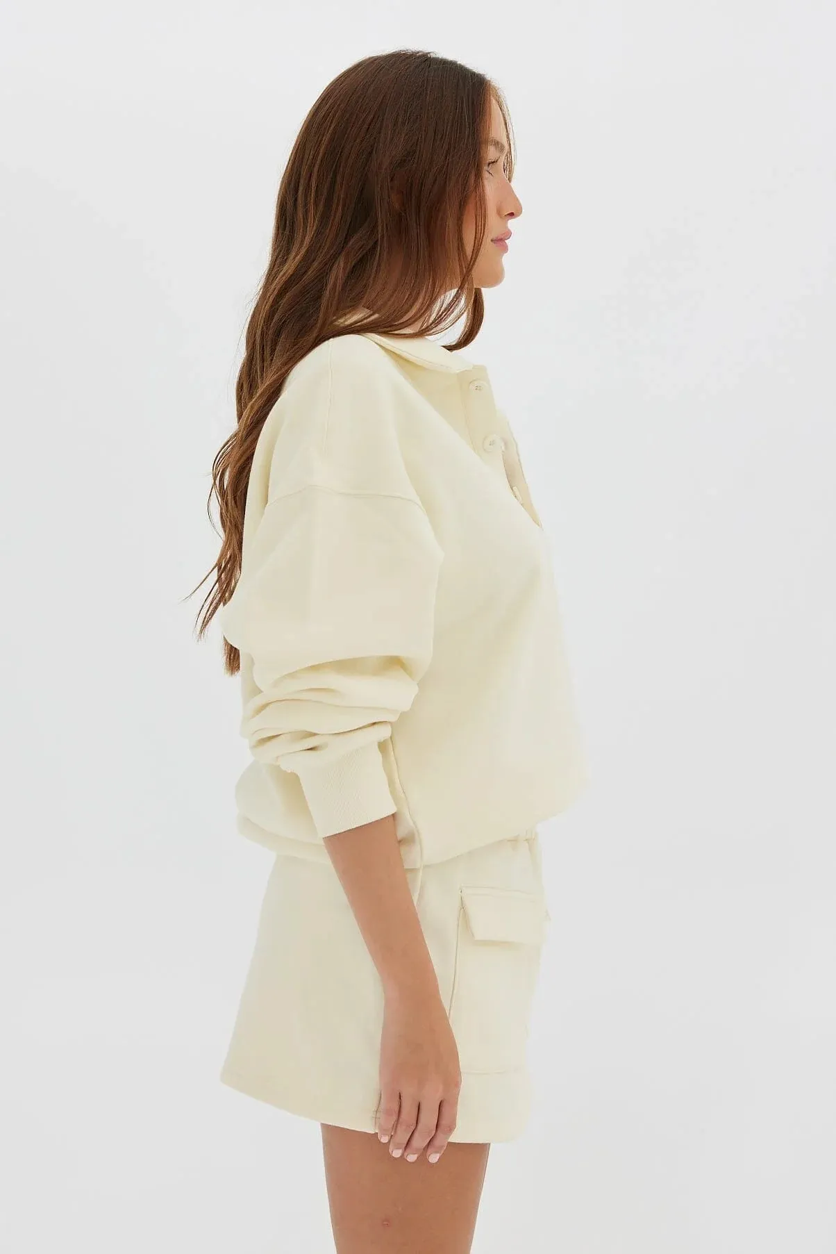 Toast Society Jersey Skirt - Butter