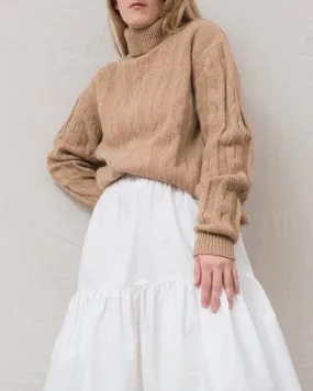 Vintage Toffee Lambs Wool Knit Sweater (S-L)