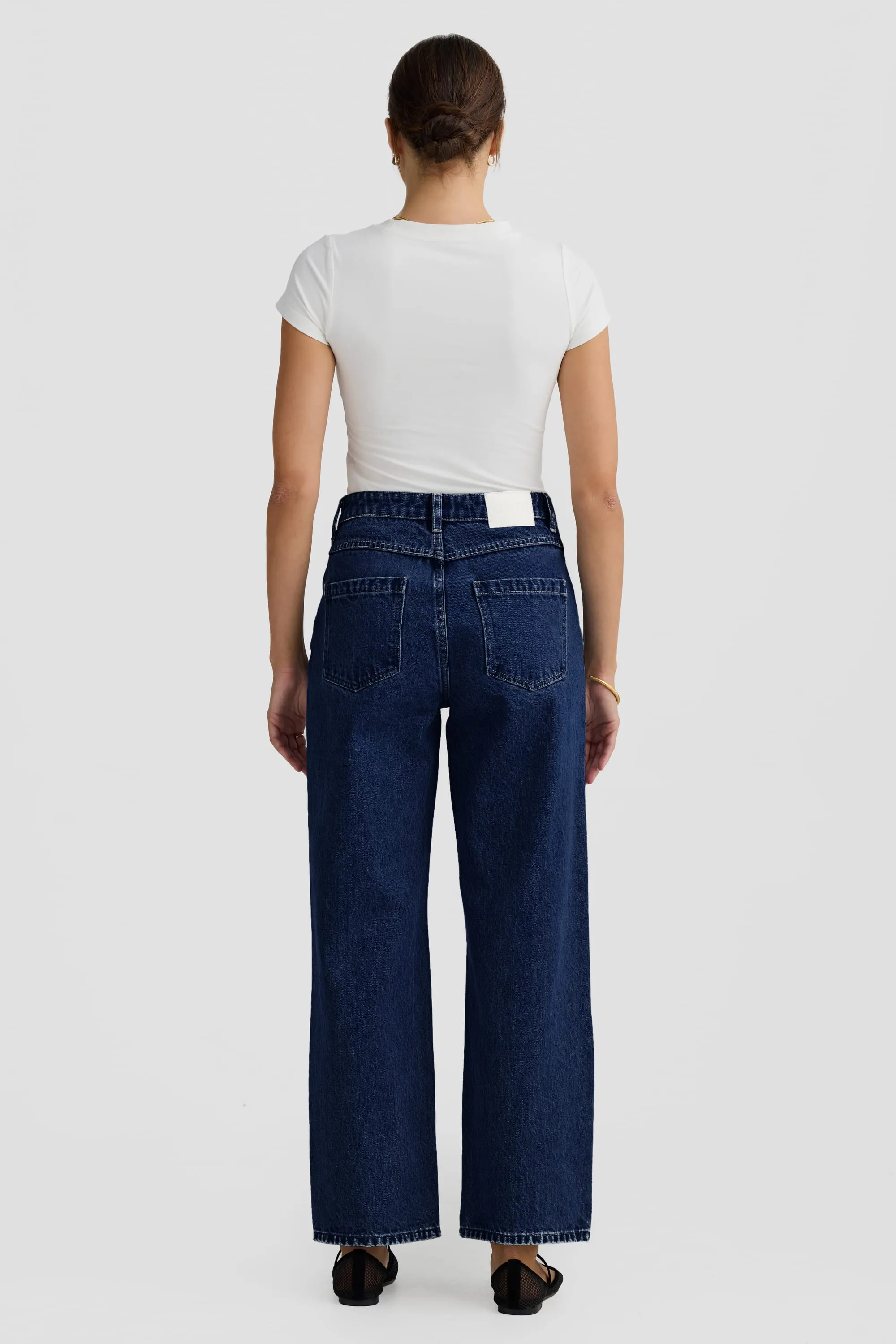 Willow Denim Relaxed Jean Dark blue